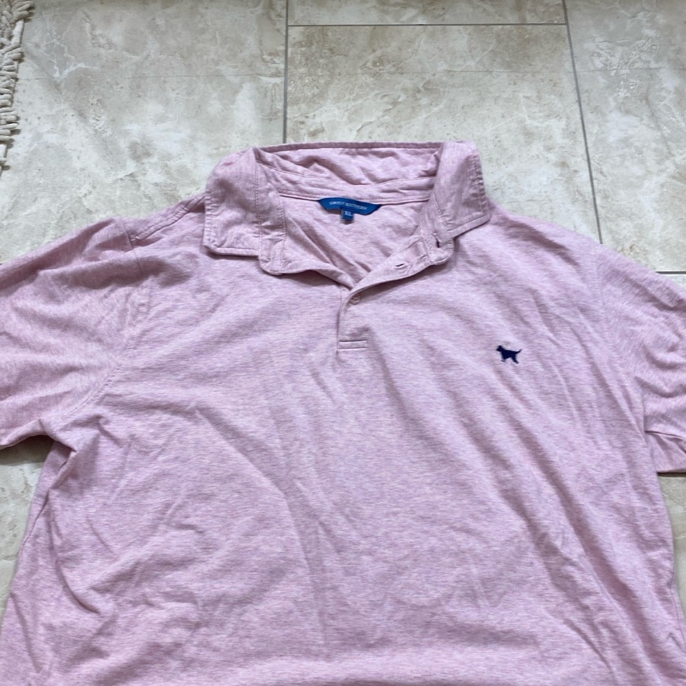 Pink woman’s Southern Tide polo